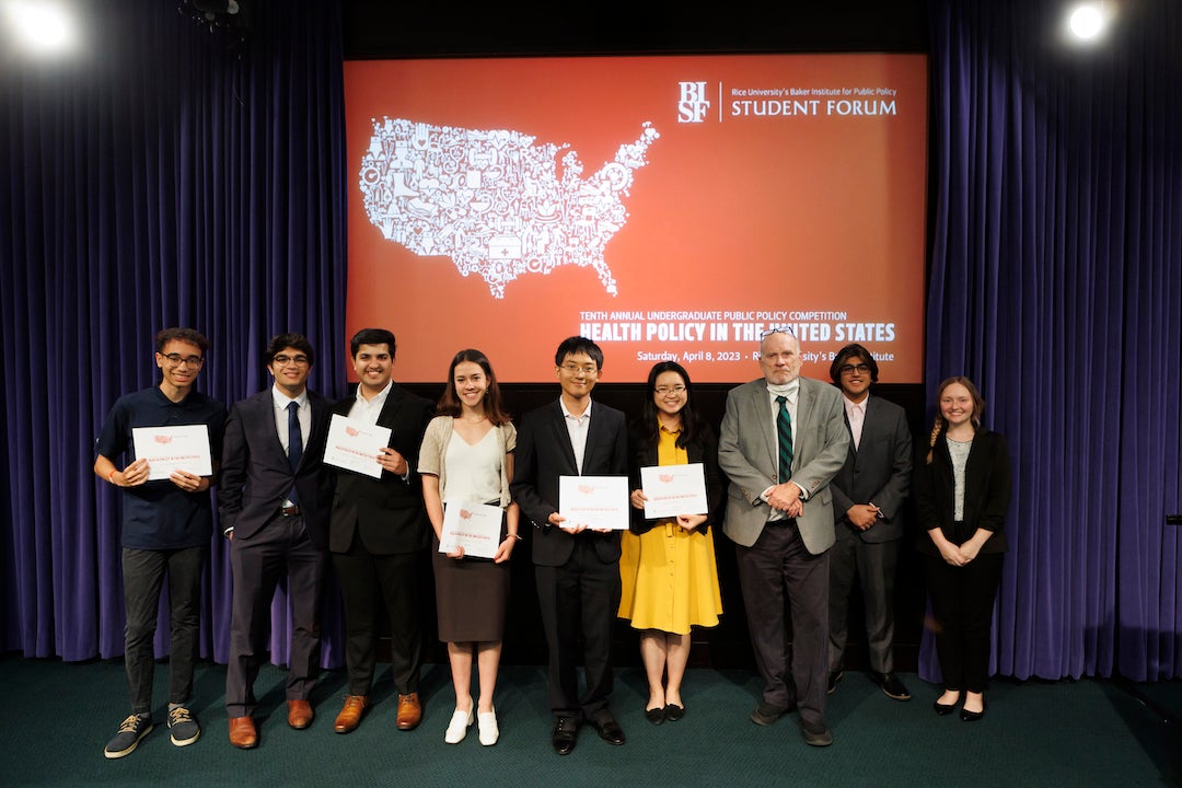 Undergraduates present policy solutions for prizes | Rice News | News ...