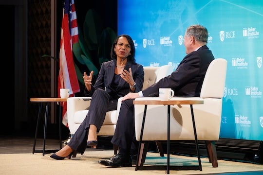 Condoleezza Rice, David Satterfield.