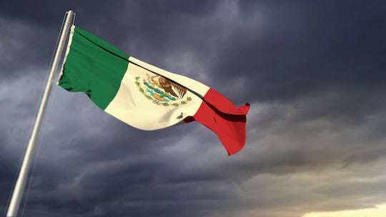 Photo of Mexican flag