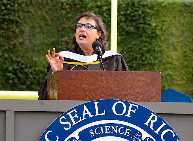 Sonia Nazario, Rice's 2022 commencement speaker