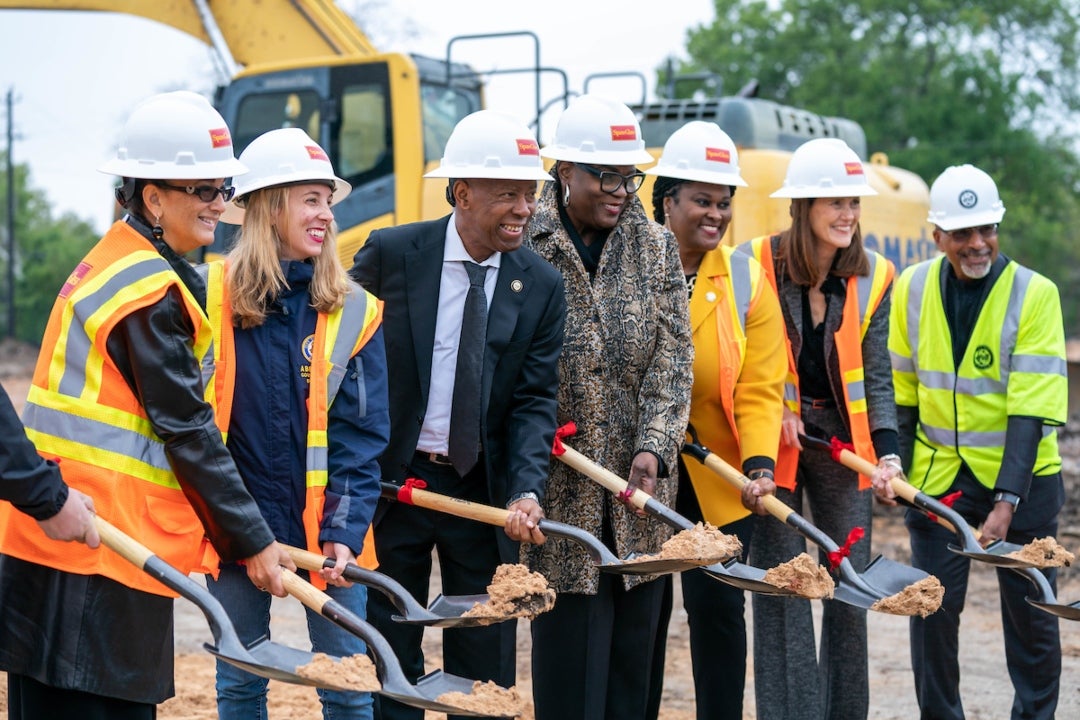 Dr. Shannon Walker Neighborhood Library groundbreaking