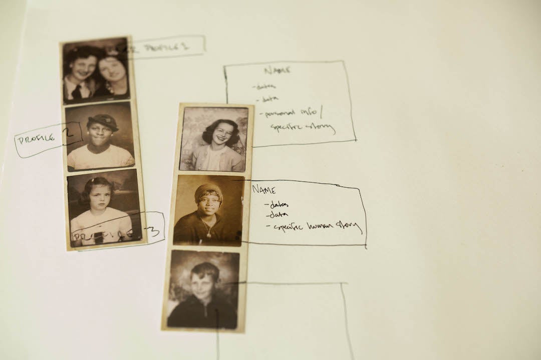 Photos used in SlaveVoyages redesign workshop