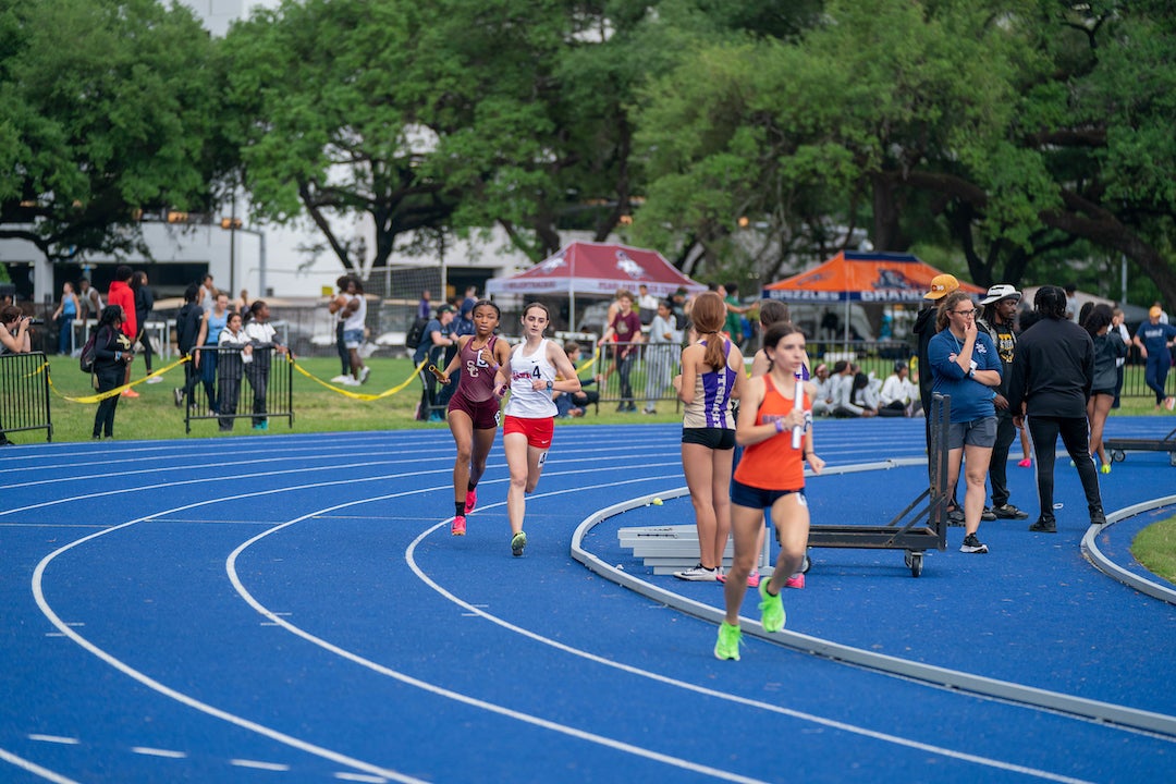 High school athletes compete in the 40th annual Victor Lopez Classic, hosted by Rice University.
