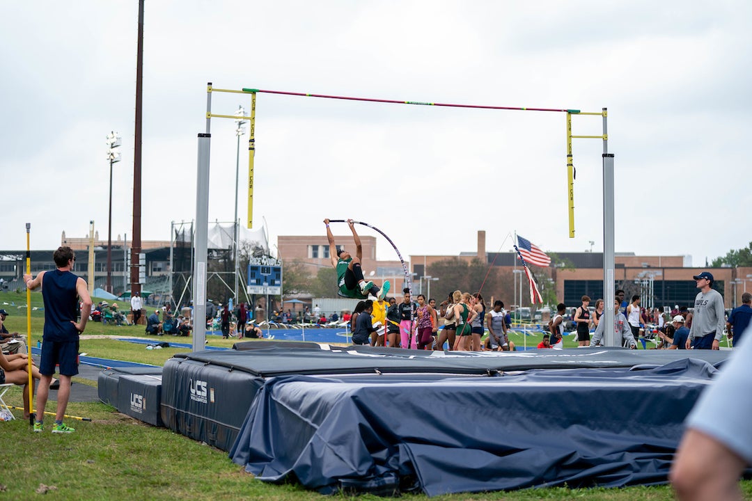 High school athletes compete in the 40th annual Victor Lopez Classic, hosted by Rice University.