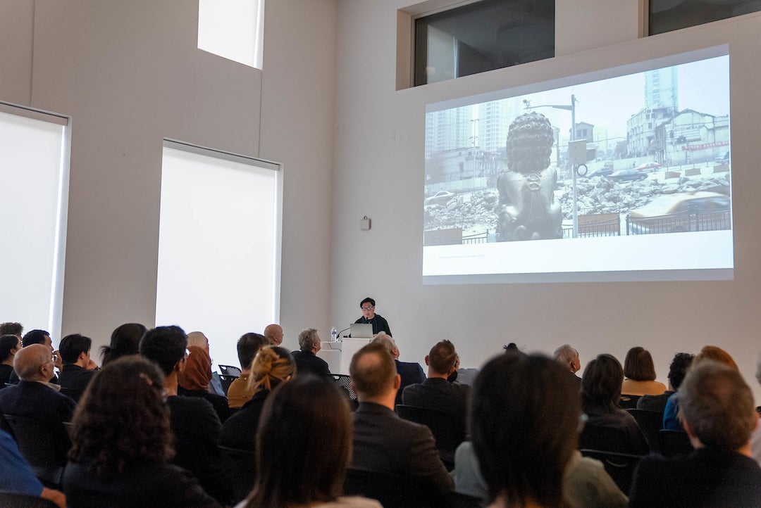 Lyndon Neri, co-founder of Neri & Hu Design and Research Office, lectured at MD Anderson Hall March 29 as a part of Rice Architecture’s lecture series, Engaging Pluralism.