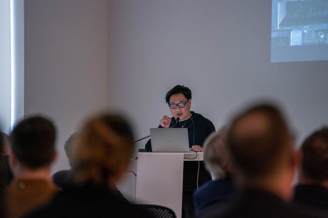 Lyndon Neri, co-founder of Neri & Hu Design and Research Office, lectured at MD Anderson Hall March 29 as a part of Rice Architecture’s lecture series, Engaging Pluralism.