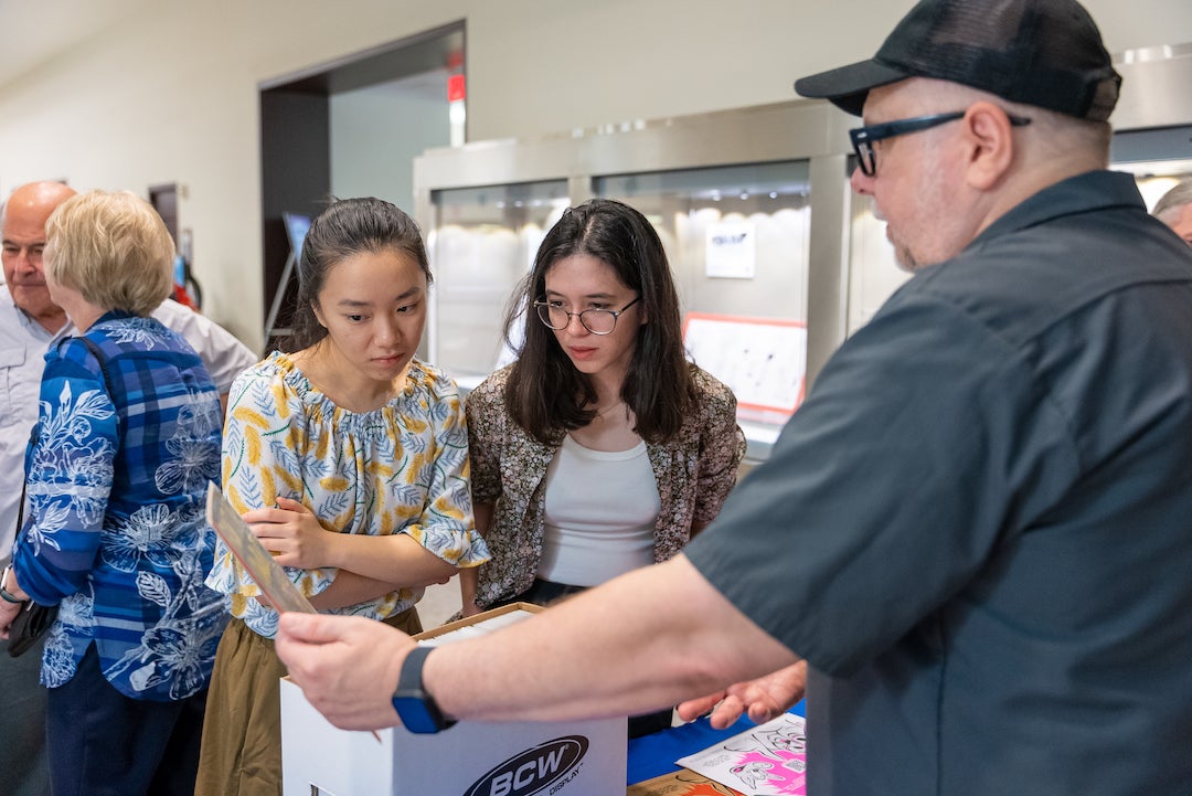 A generous donation of vintage comics from Rice University alumnus Dr. Gordon Green ‘62 was recently made to the Comic Art Teaching and Study (CATS) Workshop in the Woodson Research Center at Fondren Library.