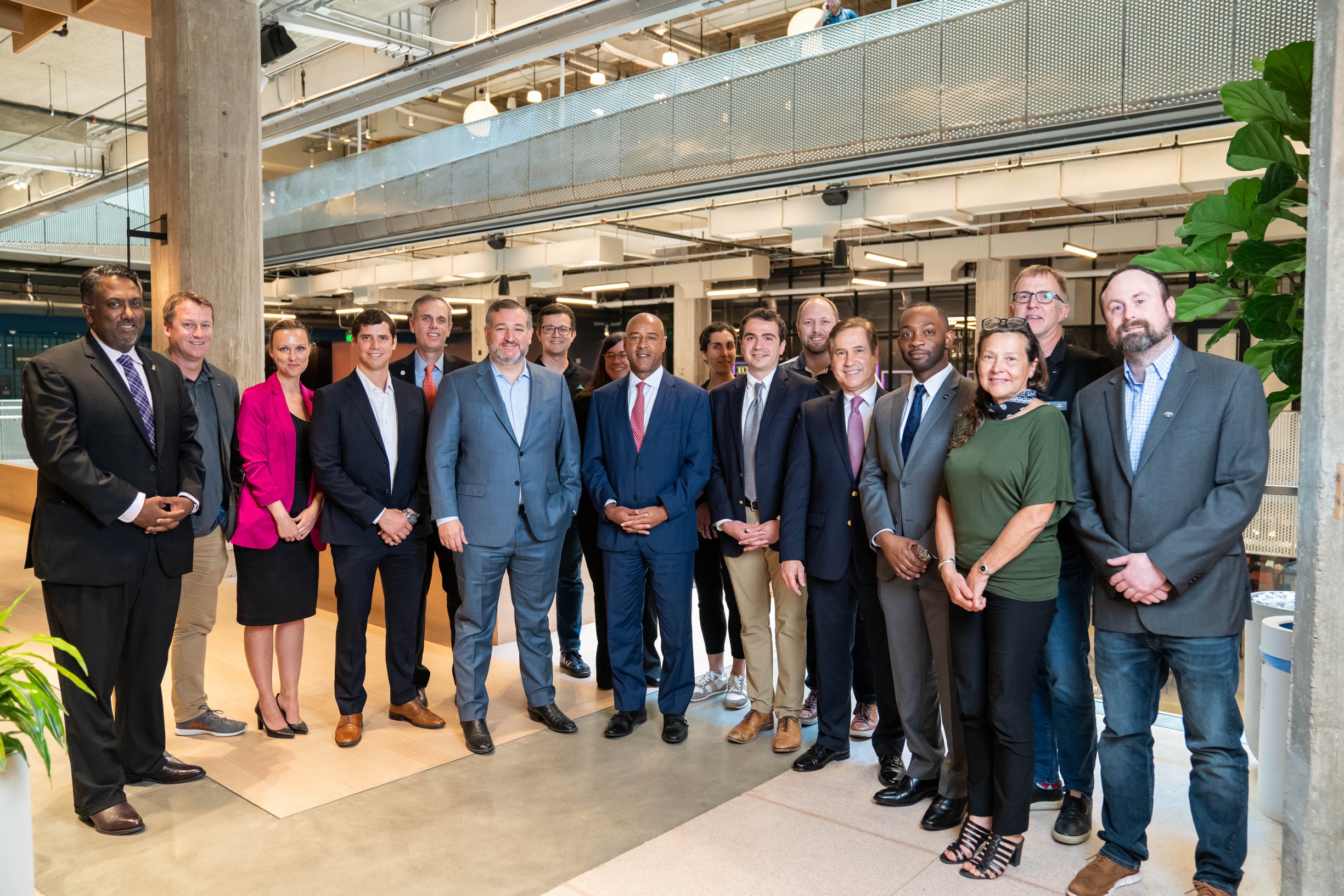 Group photo at Ion