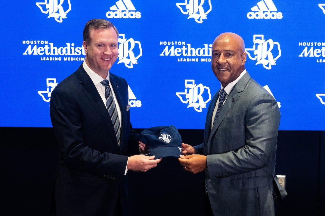 Rice University formally introduced Tommy McClelland as the school’s new vice president and director of athletics during a morning press conference Aug. 15.