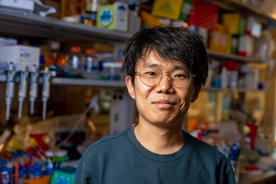 Sangsin Lee is a Rice University bioengineering graduate student and lead author on a study published in Nature Biotechnology. (Photo by Gustavo Raskosky/Rice University) (Photo by Gustavo Raskosky/Rice University)
