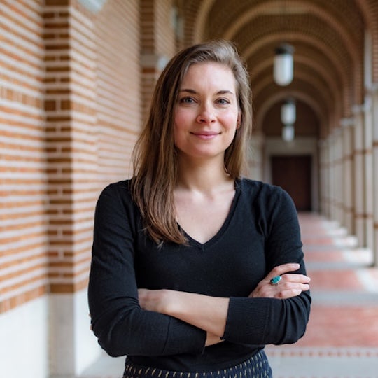Brielle Bryan, Rice University sociologist and lead author of a new study on housing instability.