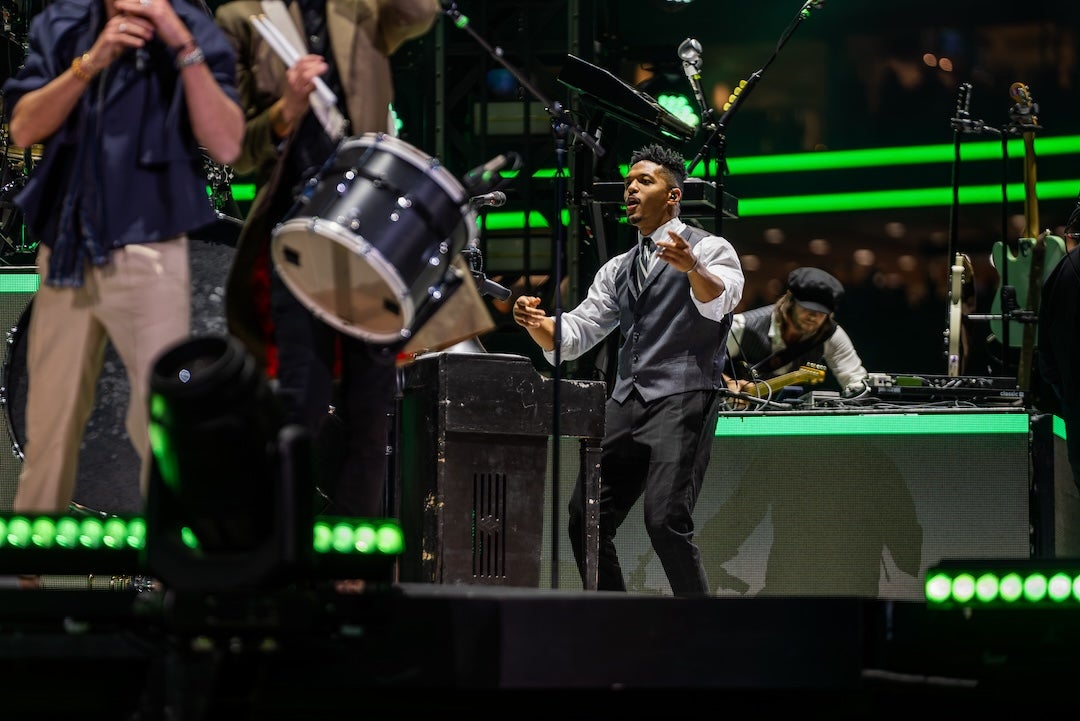 Gabe Baker '14 performs with For King and Country