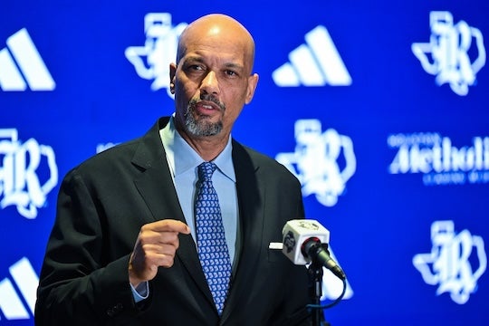 Rob Lanier was introduced as the 26th head men’s basketball coach at Rice University during a press conference March 26.