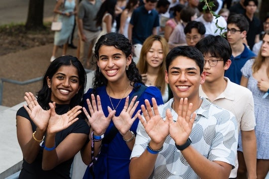 Students at Matriculation