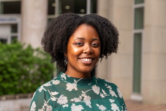 Kiara Lee, Rice360’s director of education and strategy (Credit: Gustavo Raskosky/Rice University). 