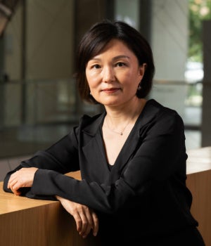 Qilin Li (Credit: Jeff Fitlow/Rice University). 