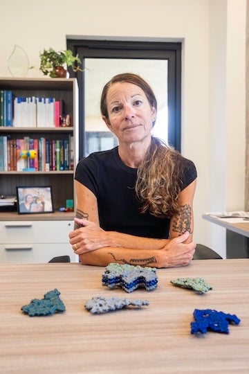 Pernilla Wittung-Stafshede, the Charles W. Duncan Jr.-Welch Chair in Chemistry and the executive director of the Amyloid Mechanism and Disease Center (Credit: Gustavo Raskosky/Rice University). 