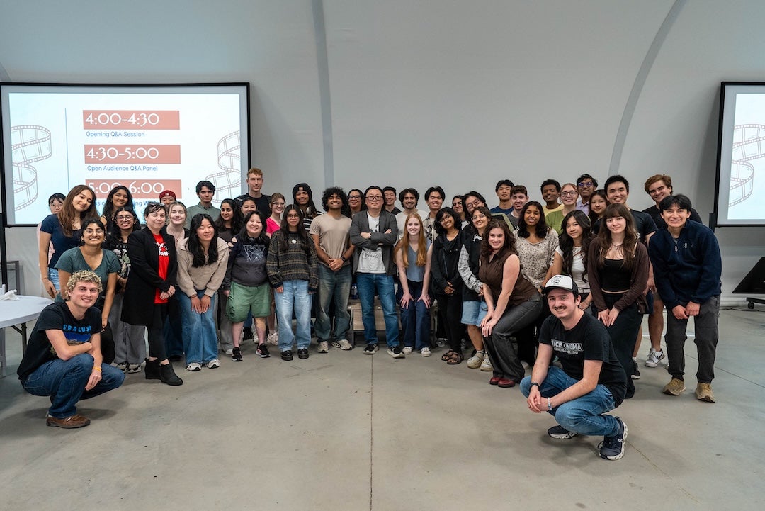 Students convened at Rice University Feb. 20 for what organizers called a rare chance to hear and learn directly from one of the most influential music video directors of the last quarter century.