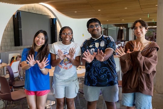 Chao students in 2026 in the new Chao building