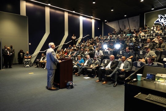 Rice University and First Community Credit Union have signed a 20-year football stadium naming rights and campus collaboration agreement as announced Thursday by Rice interim athletic director Eric George. 