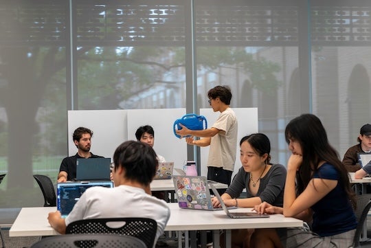 More than 100 students from local community colleges visited Rice University’s campus Nov. 8 as part of a transformative pathway program meant to increase STEM degree completion and educational access for Houston-area students from under-resourced and historically excluded communities.