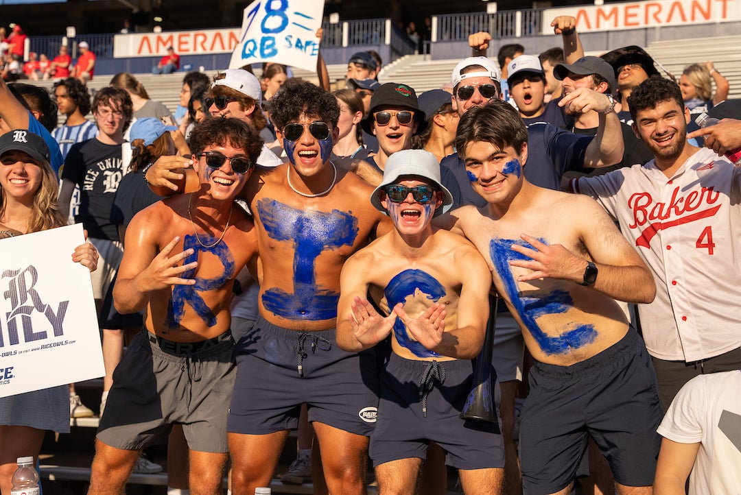 The Rice Owls triumphed over the University of Houston Cougars in a thrilling 43-41 double-overtime victory at Rice Stadium Sept. 9.