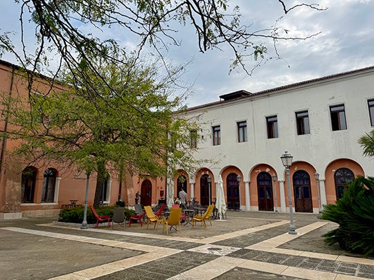 Courtyard at Venice International University