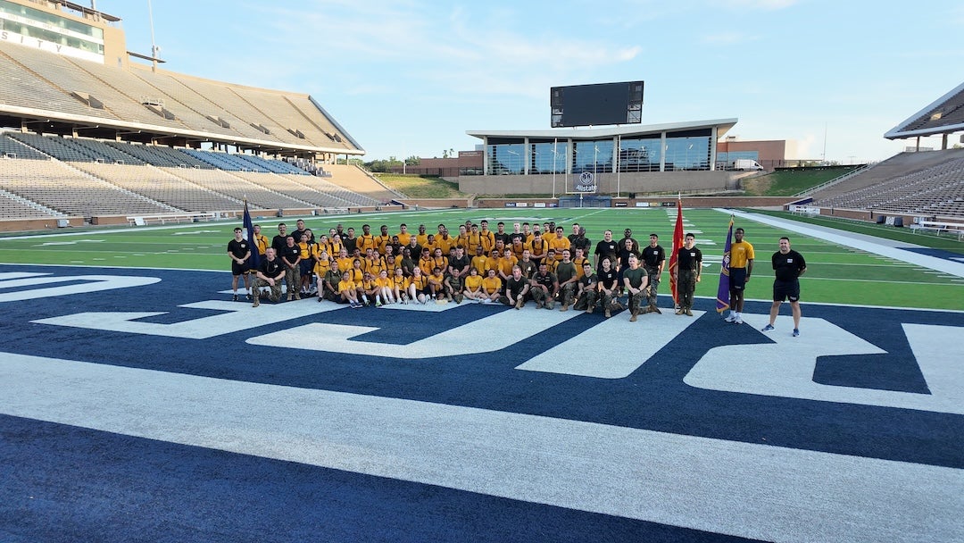 Rice University’s Naval ROTC unit