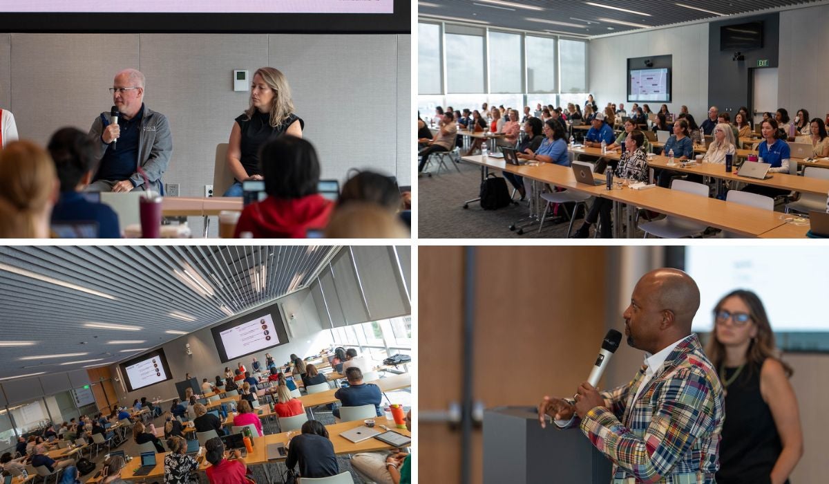 Rice employees learning more about Asana