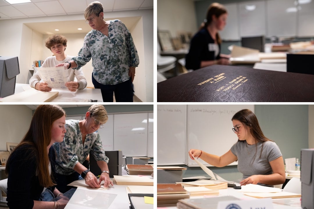 The Joan and Stanford Alexander South Texas Jewish Archives at Rice University welcomed four high school students June 9-13 as inaugural STJA Archival Fellows, offering them a unique, hands-on dive into the rich tapestry of Houston’s Jewish history.