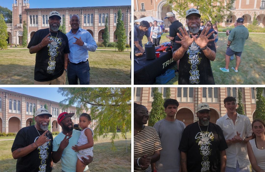 Bun B greets students 
