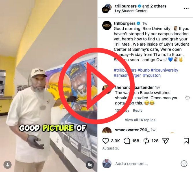 Bun B greets students