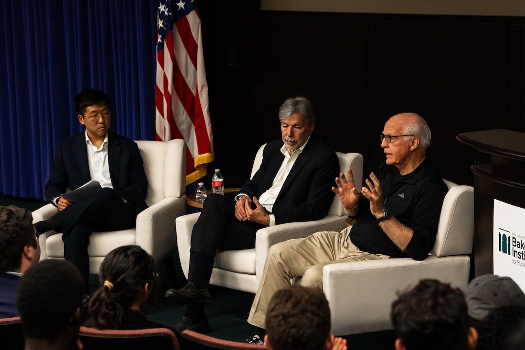 Students at Rice University had the opportunity to engage directly with former members of Congress from different political parties during a two-day campus visit that emphasized civil dialogue, public service and the role of politics in everyday life.