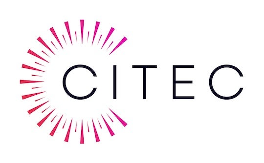 The CITEC logo featuring the word "CITEC" and pink rays like the sun
