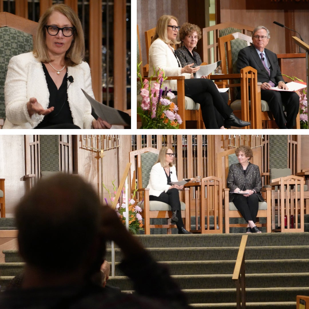 Kathleen Canning, Ruth Ben-Ghiat at Progressive Forum event