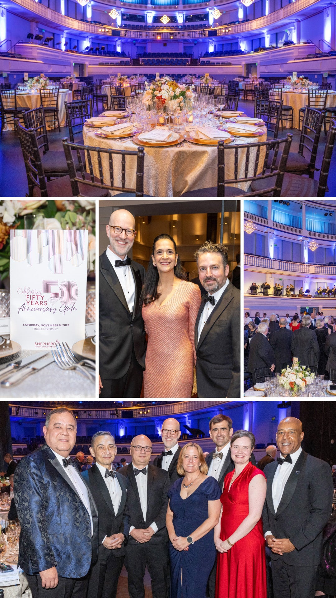 Shepherd School 50th anniversary gala