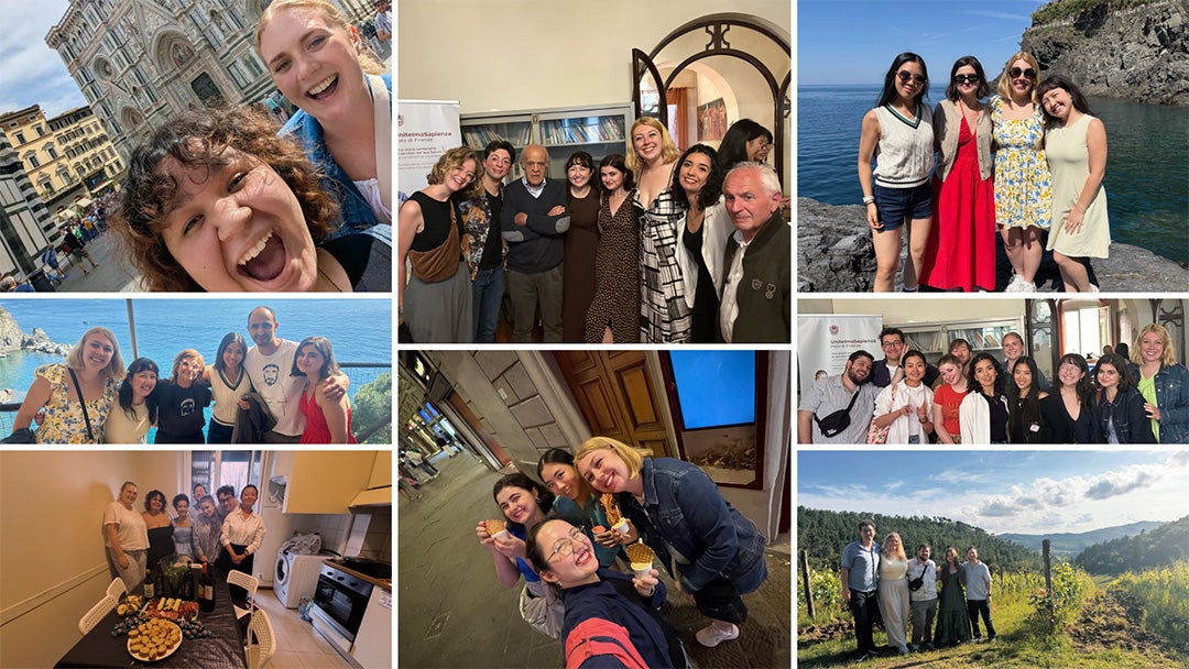 Opera students in Italy