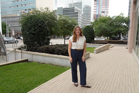 Erin Standen, assistant professor of psychological sciences at Rice University, studies how weight-related stigma shapes health behaviors and perceptions.