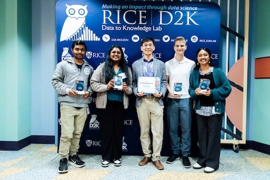 3rd place winning team