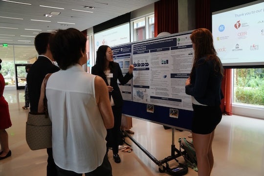 Kinder Institute's Community Bridges poster presentation.