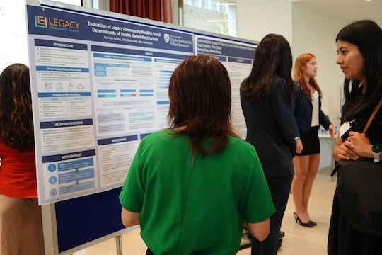 Kinder Institute's Community Bridges poster presentation.