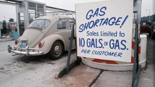 Gas shortage