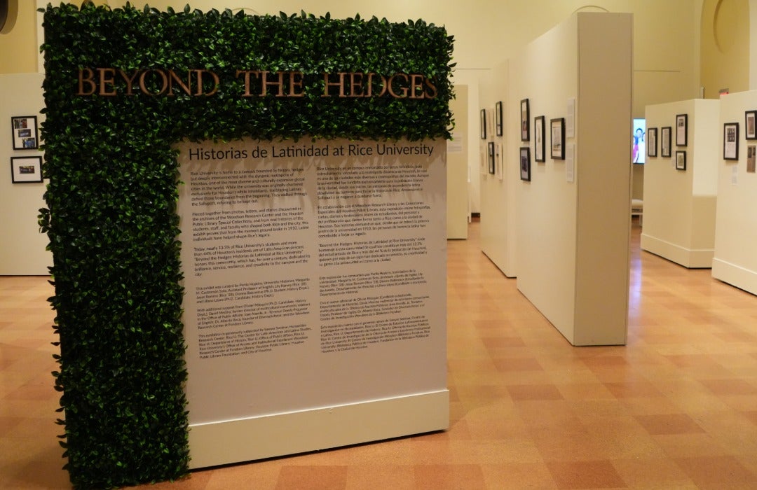 Beyond the Hedges: Historias de Latinidad at Rice University