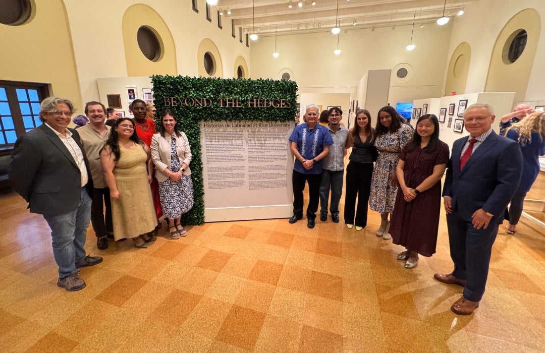Beyond the Hedges: Historias de Latinidad at Rice University