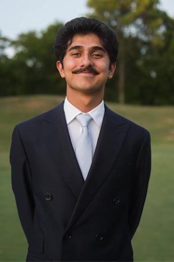 Saami Baig, a Rice University sophomore, was named a Phi Beta Kappa public service scholar in recognition of his academic achievement and commitment to public service.