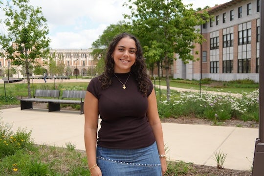 Karma Elbadawy, a senior at Rice University, will spend a year traveling abroad as a 2026 Thomas J. Watson Fellow.