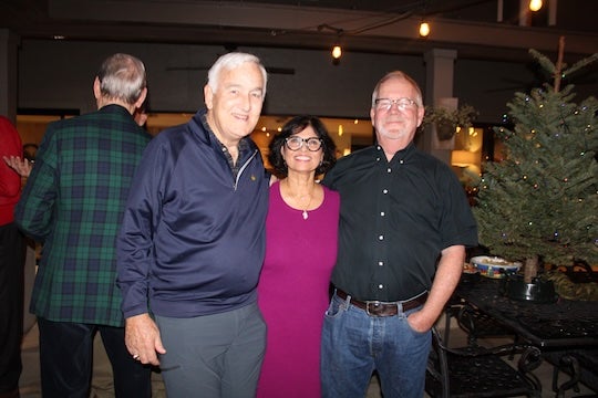 Distance didn’t deter these longtime Rice friends, who traveled from Florida and Salt Lake City to be part of the annual Christmas gathering.