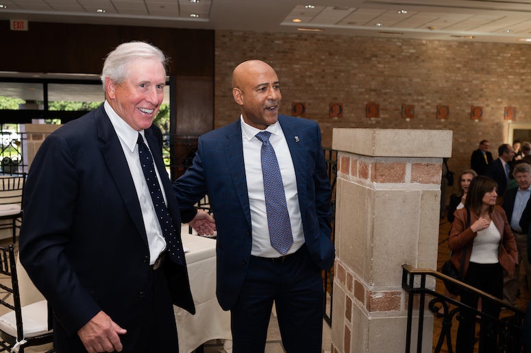 Reginald DesRoches was introduced as Rice's next president Nov. 11.