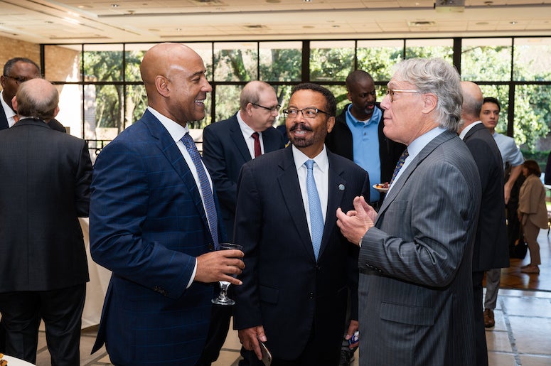 Reginald DesRoches was introduced as Rice's next president Nov. 11.