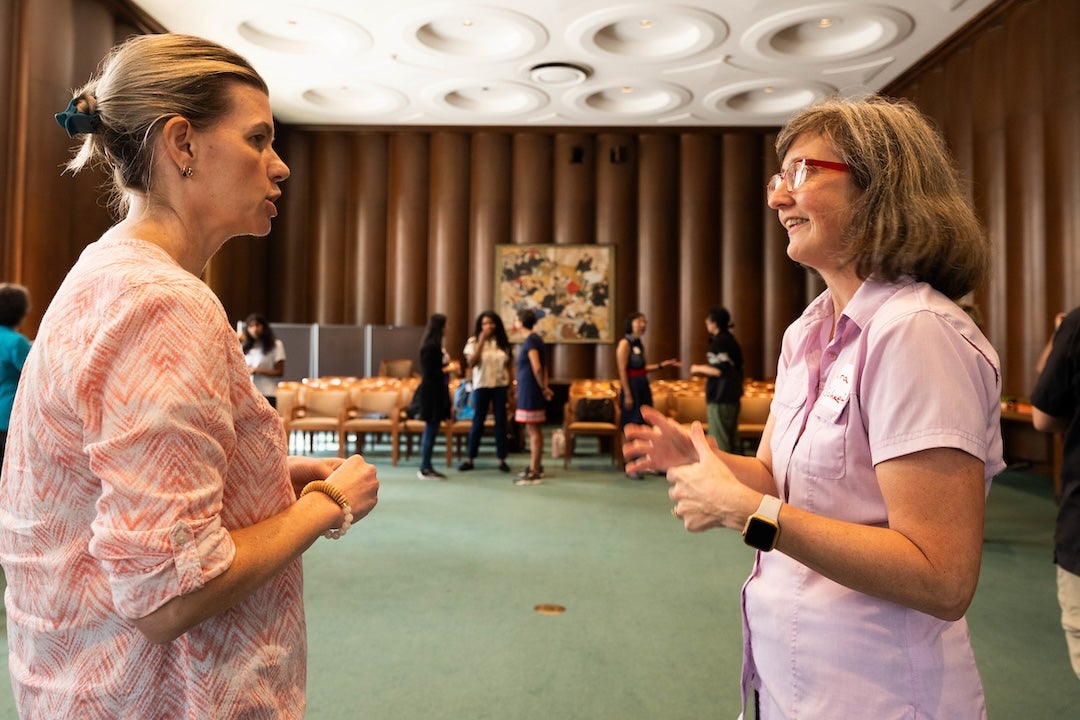 A science engagement workshop held at Rice’s Fondren Library Sept. 28 showed how scientific and technical information can be communicated through creativity and fun.